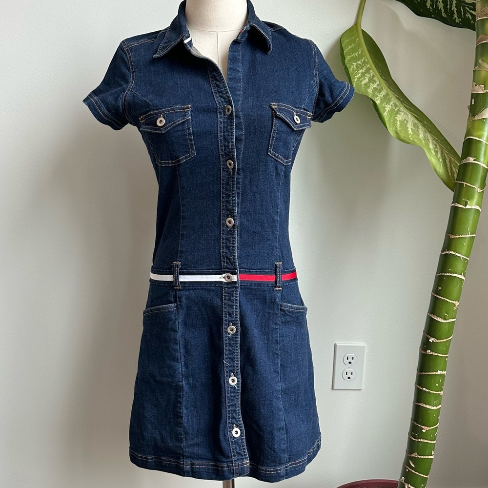 TOMMY HILFIGER JEANS DRESS 90s